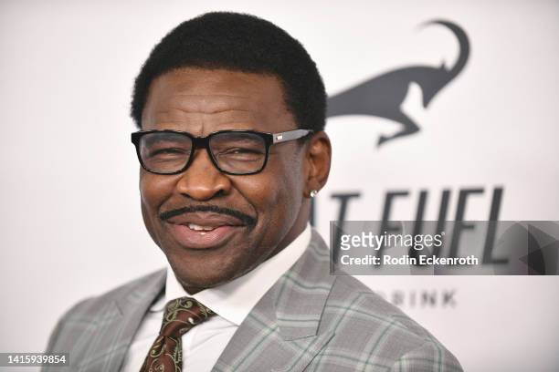 Michael Irvin attends the 2022 Harold and Carole Pump Foundation Gala at The Beverly Hilton on August 19, 2022 in Beverly Hills, California.