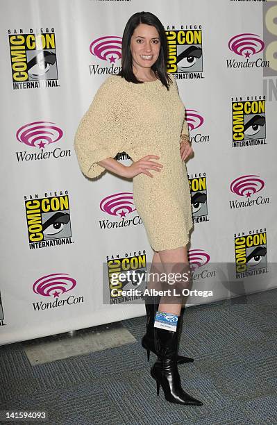 Actress Paget Brewster participates in 2012 WonderCon - Day 3 held at Anaheim Convention Center on March 18, 2012 in Anaheim, California
