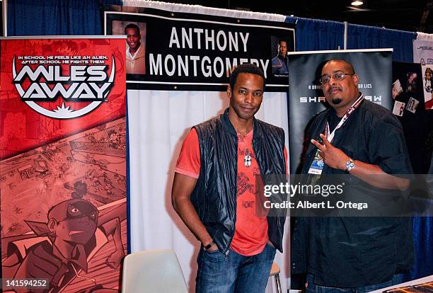 Actor Anthony Montgomery participates in 2012 WonderCon - Day 3 held at Anaheim Convention Center on March 18, 2012 in Anaheim, California.