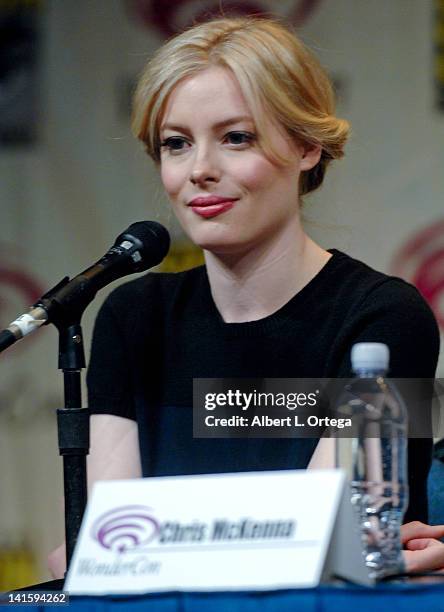 Actress Gillian Jacobs participates in 2012 WonderCon - Day 3 held at Anaheim Convention Center on March 18, 2012 in Anaheim, California.