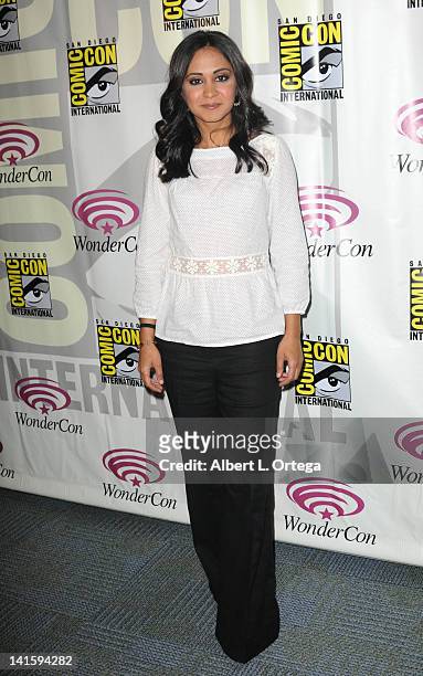 Actress Parminder Nagra participates in 2012 WonderCon - Day 3 held at Anaheim Convention Center on March 18, 2012 in Anaheim, California.