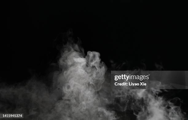 dry ice evaporation fog - ice smoke stock pictures, royalty-free photos & images