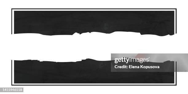 slate board with space for text on isolated white background. - dark empty stage stock illustrations