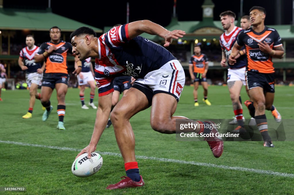 NRL Rd 23 - Roosters v Wests Tigers