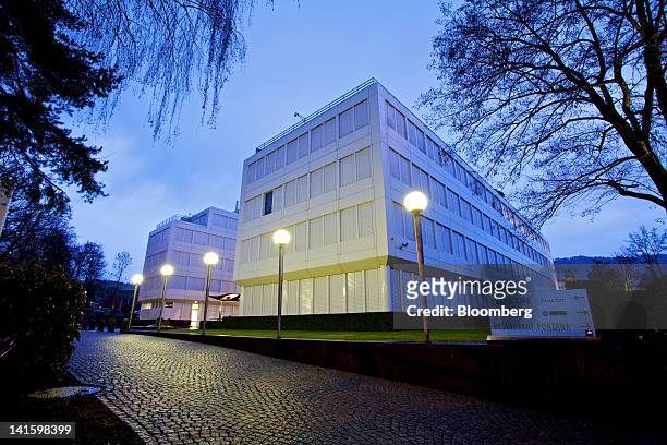 The headquarters of Glencore International Plc are seen in Baar, Switzerland, on Monday, March 19, 2012. Glencore International Plc Chief Executive...