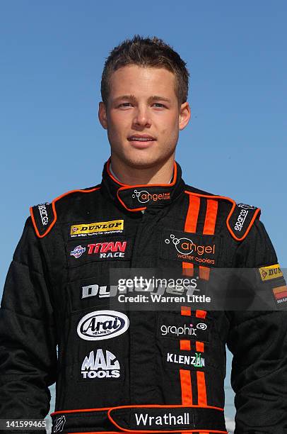 Portrait of Frank Wrathall of Great Britain and Dynojet during the BTCC media day at Silverstone Circuit on March 19, 2012 in Northampton, England.