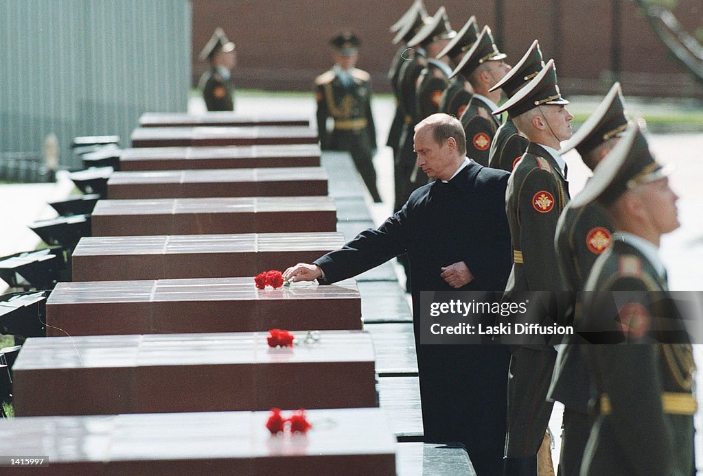 PUTIN SWORN IN AS PRESIDENT OF RUSSIA
