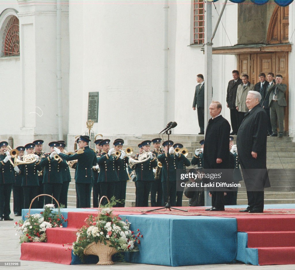 PUTIN SWORN IN AS PRESIDENT OF RUSSIA