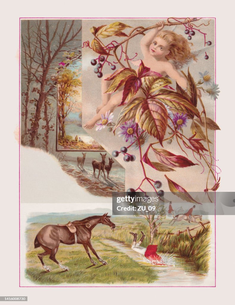 Autumn impressions, chromolithograph, published in 1887