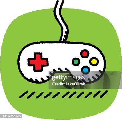 Video Game Controller Doodle 7 Video Game Controller Doodle 7
