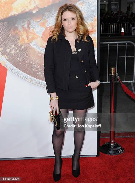 Actress Natasha Lyonne arrives at the Los Angeles Premiere "American Reunion" at Grauman's Chinese Theatre on March 19, 2012 in Hollywood, California.