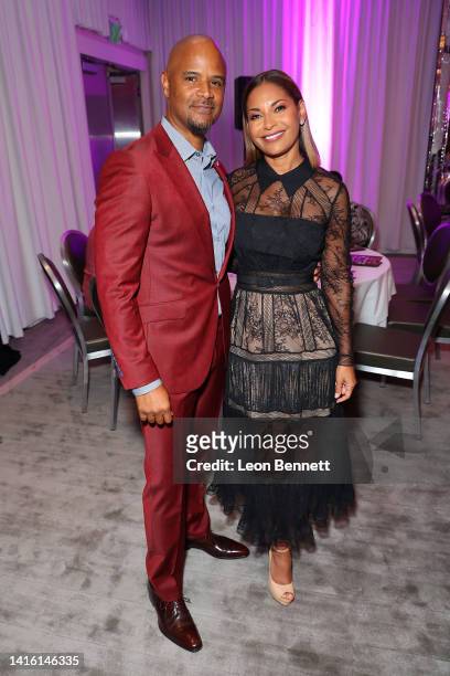 Dondré Whitfield and Salli Richardson attend the 4th Annual AAFCA TV Honors presented by the African American Film Critics Association at SLS Hotel,...