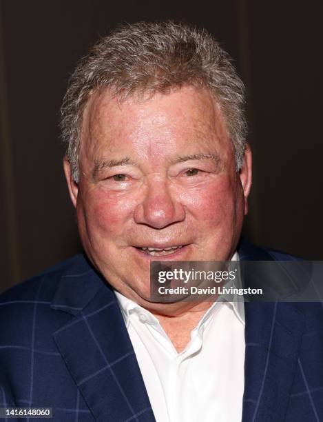 William Shatner attends the 26th Annual Jack Webb Awards Gala at JW Marriott Los Angeles L.A. LIVE on August 20, 2022 in Los Angeles, California.