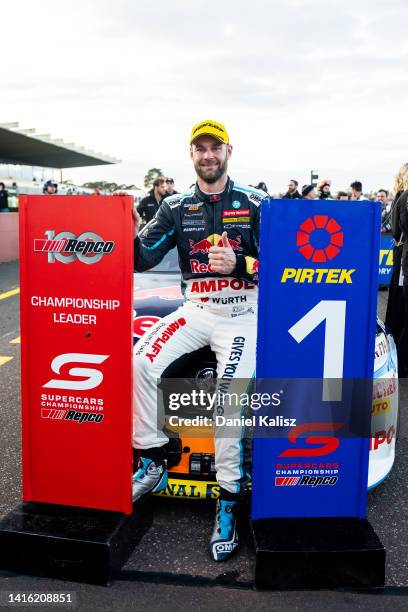 Shane van Gisbergen driver of the Red Bull Ampol Holden Commodore ZB during race 3 of the Sandown SuperSprint round of the 2022 Supercars...