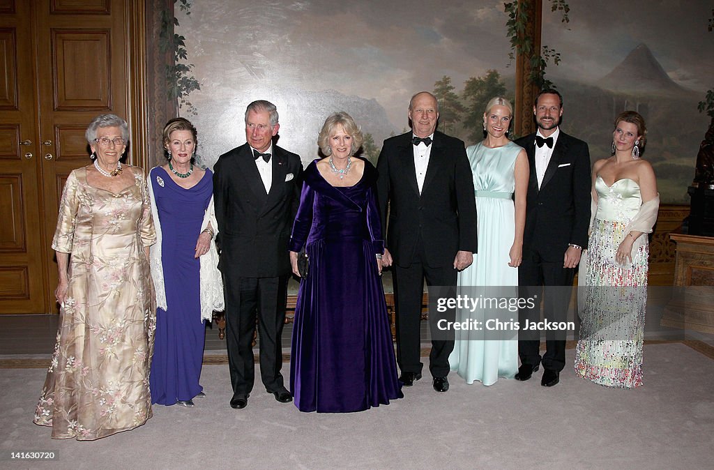 The Prince Of Wales And Duchess Of Cornwall Visit Norway
