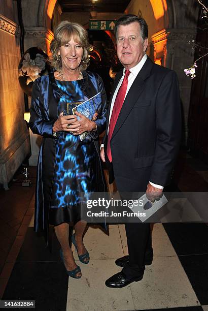 Annabel Elliot and Simon Elliot attends at The Faberge Big Egg Hunt - Grand Auction raising money for Action for Children and Elephant Family at...