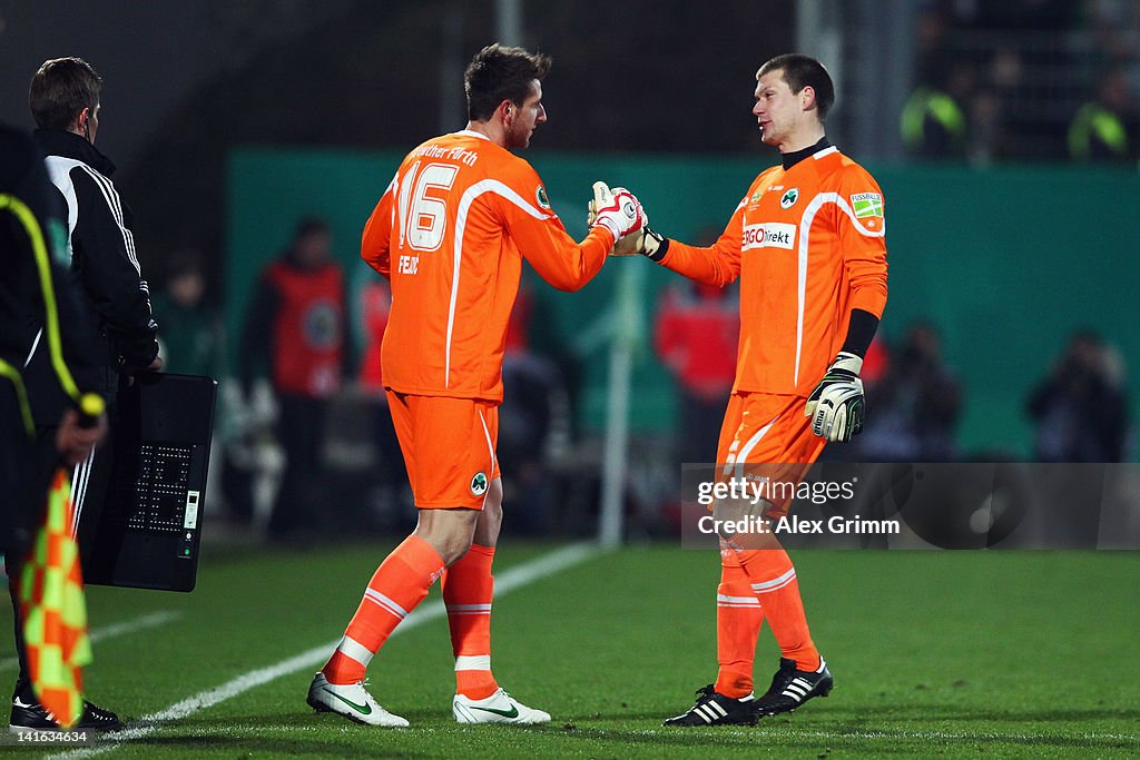 SpVgg Greuther Fuerth v Borussia Dortmund - DFB Cup