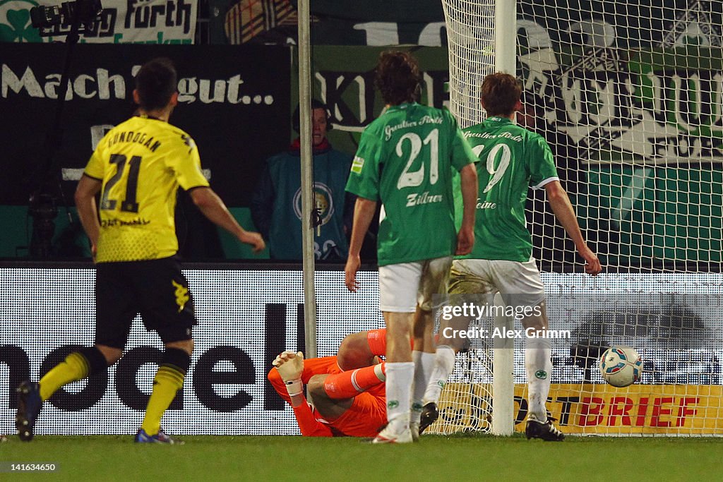 SpVgg Greuther Fuerth v Borussia Dortmund - DFB Cup