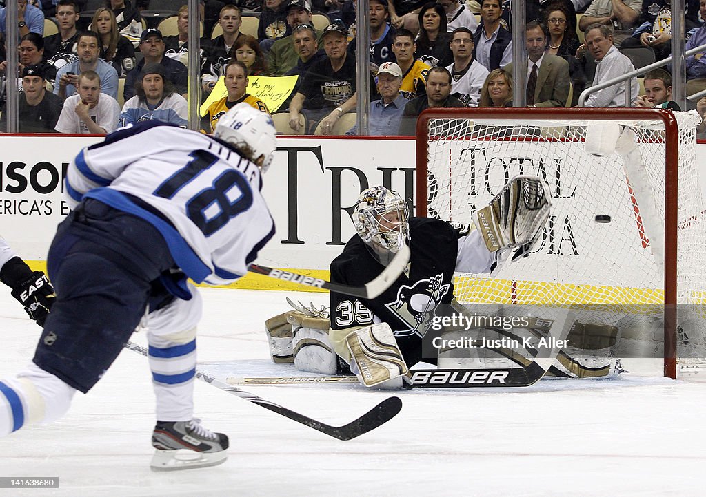 Winnipeg Jets v Pittsburgh Penguins