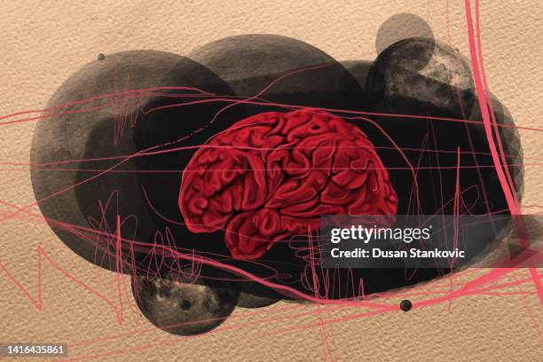 illustrazioni stock, clip art, cartoni animati e icone di tendenza di salute mentale - nuova normalità concetto