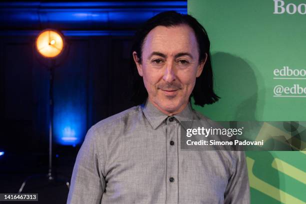 Scottish actor Alan Cumming attends the Edinburgh International Book Festival at Edinburgh College of Art on August 21, 2022 in Edinburgh, Scotland.