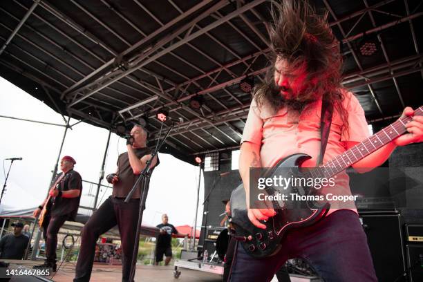 The Dwarves at the Punk in Drublic Craft Beer & Music Festival at Fiddler's Green Amphitheatre on August 20, 2022 in Englewood, Colorado.