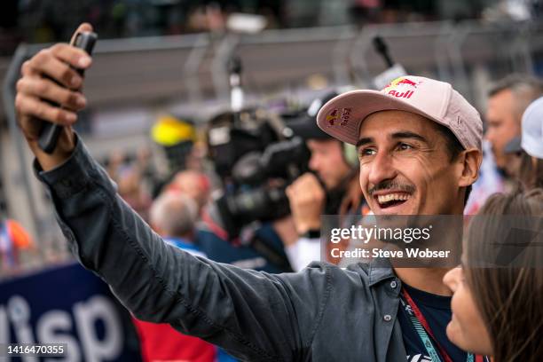 Supercross rider Marvin Musquin of France at the starting grid during the race of the CryptoDATA MotoGP of Austria at Red Bull Ring on August 21,...