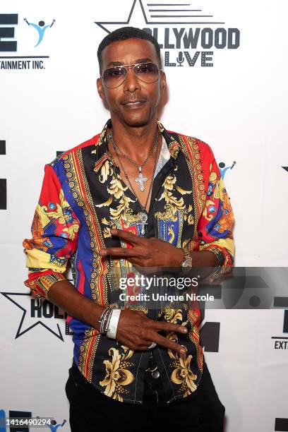 Miguel A. Núñez Jr. Attends Mike Hill's Star-Studded Birthday Bash at Seventy7 North on August 20, 2022 in Studio City, California.