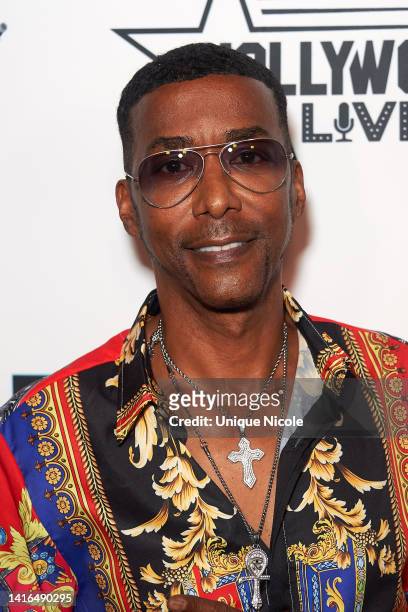 Miguel A. Núñez Jr. Attends Mike Hill's Star-Studded Birthday Bash at Seventy7 North on August 20, 2022 in Studio City, California.