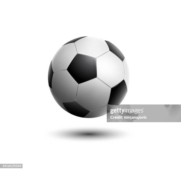 ilustrações de stock, clip art, desenhos animados e ícones de soccer ball - bola de futebol