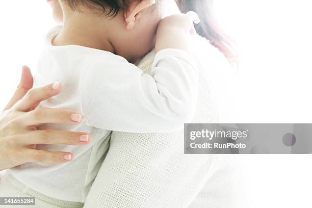 mother&baby - mom baby stock pictures, royalty-free photos & images