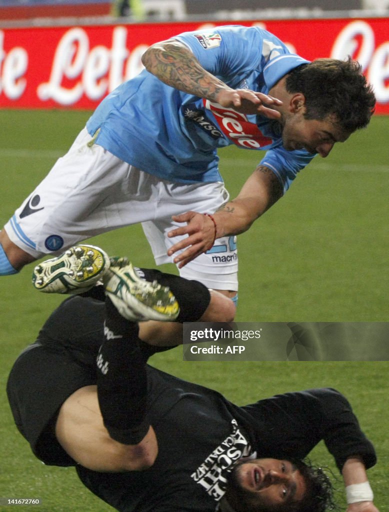 SSC Napoli's Argentinian forward Ezequie