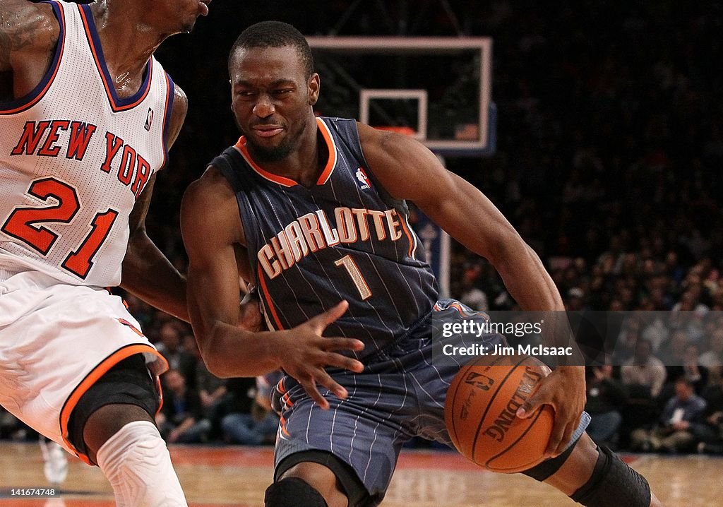 Charlotte Bobcats v New York Knicks