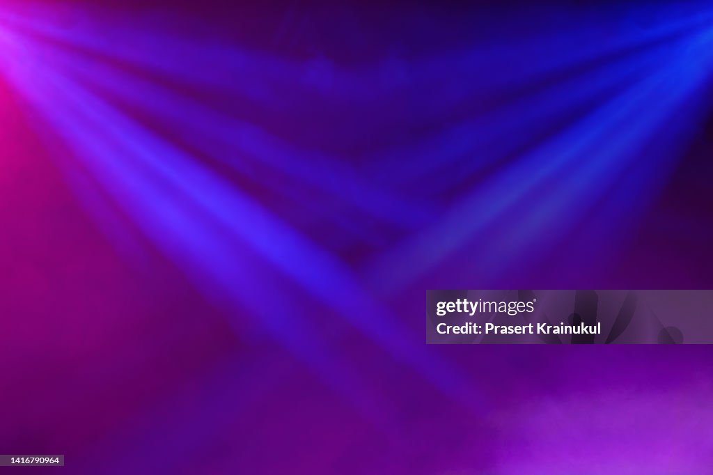 Lighting with smoke background