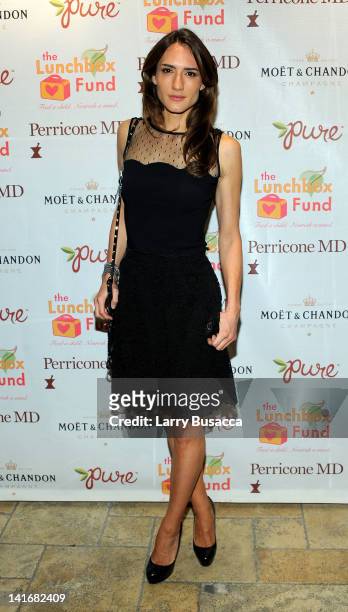 Zani Gugelman attends the 2012 Lunchbox Fund Bookfair auction at Del Posto on March 21, 2012 in New York City.