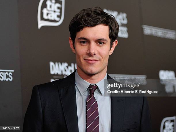 Actor Adam Brody arrives to the Premiere of Sony Pictures Classics' "Damsels In Distress" at the Egyptian Theatre on March 21, 2012 in Hollywood,...