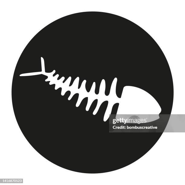 fishbone icon design - kitchen rendering stock illustrations