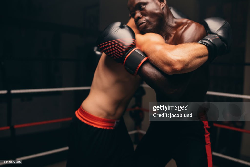 Fhm Boxing Male Fighters Fighting In A Boxing Ring High-Res Stock Photo - Getty Images