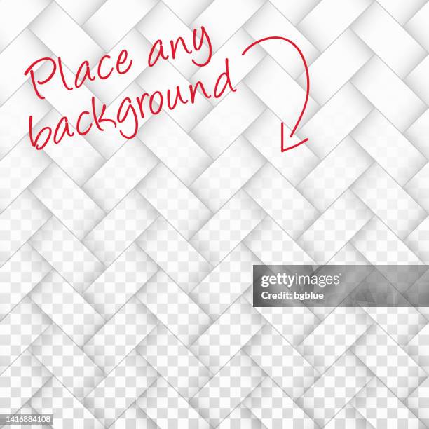 abstract blank background - transparent geometric texture - basket weaving stock illustrations