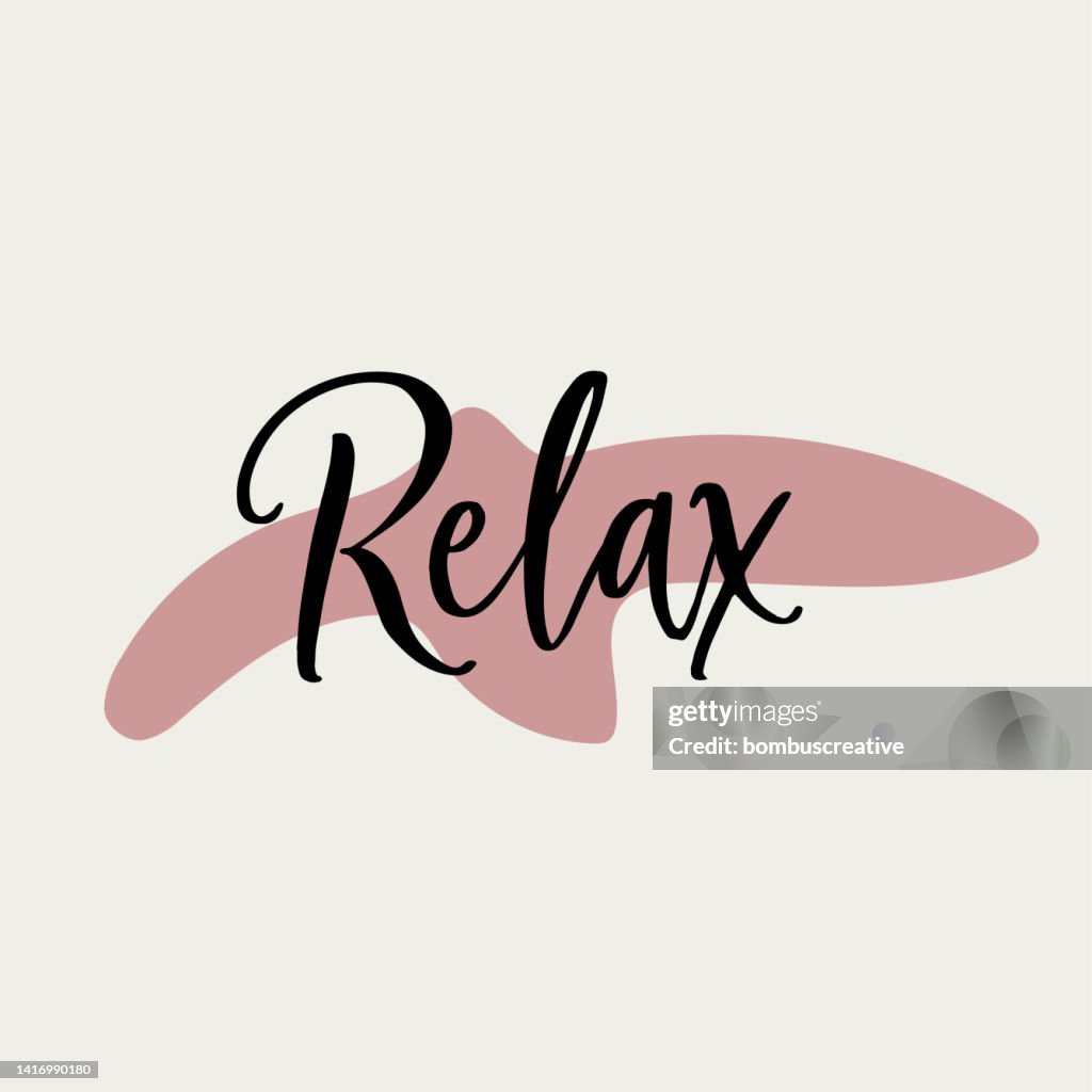Relx Sticker Good Vibes Relax Sticker High-Res Vector Graphic - Getty Images