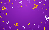 Celebration Confetti Abstract Background