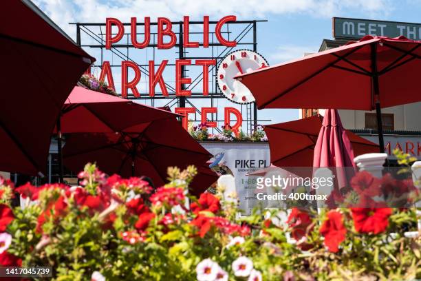 pike place market - pike place market 個照片及圖片檔