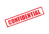 Red Confidential Stamp