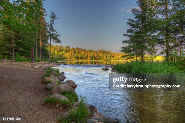 hiking along the mississippi river - mn stock pictures, royalty-free photos & images