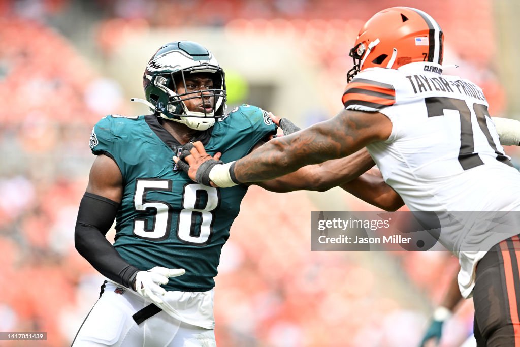 Philadelphia Eagles v Cleveland Browns