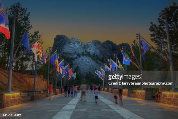 mount rushmore national momument - keystone stock pictures, royalty-free photos & images