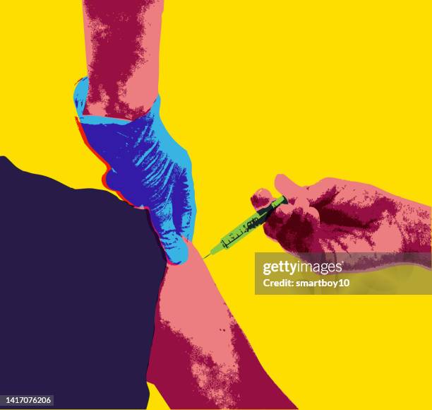 Booster Shot Vector Stock-Grafiken, -Clipart, -Cartoons und -Symbole