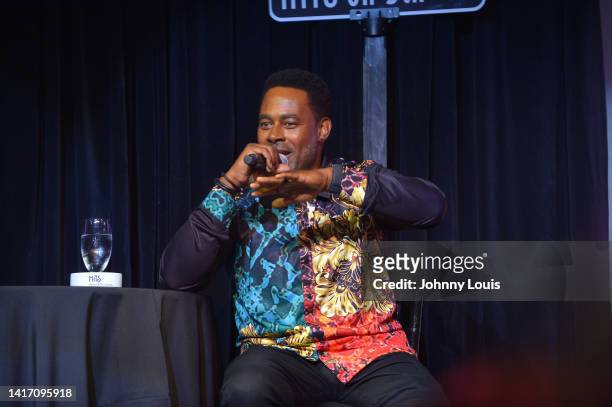 Lamman Rucker attends H.I.T.S. ON Fifth: What Are Men Thinking at Broward Center for the Performing Arts Ballroom on August 20, 2022 in Fort...