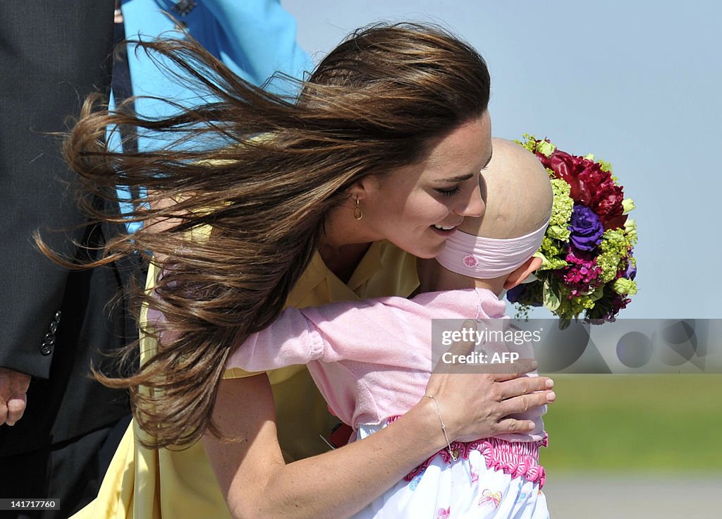 Catherine, the Duchess of Cambridge is p