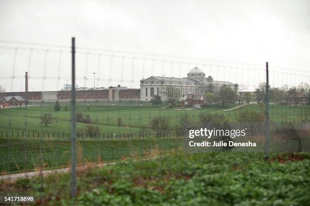 The United States Penitentiary is seen March 22, 2012 in Leavenworth, Kansas. The United States Penitentiary is a medium security facility housing...